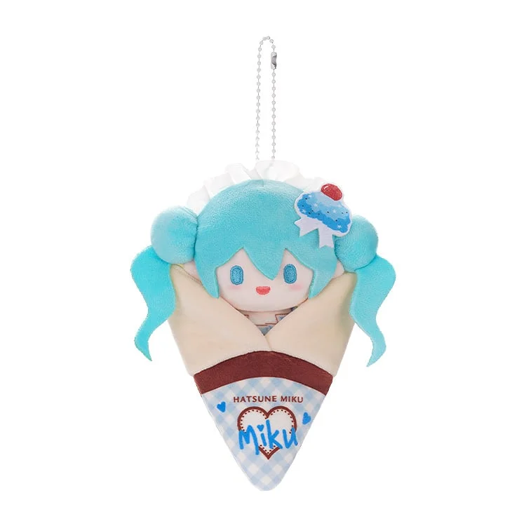 HATSUNE MIKU - Crêpe Mascot C - Keychain Pouch 15x17cm